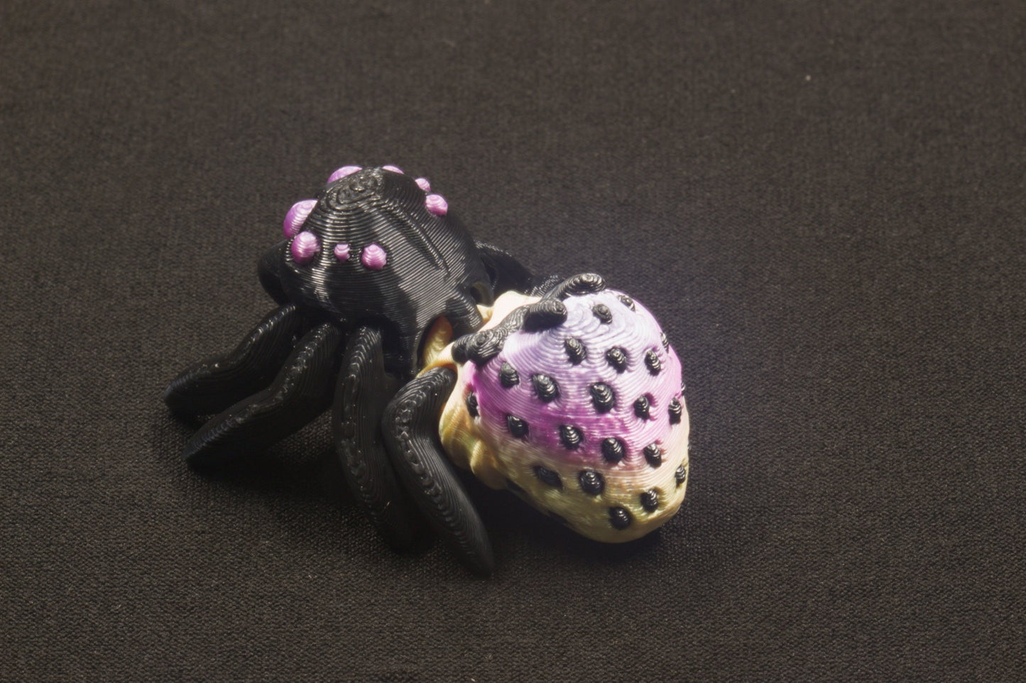 2 - colored Mini Strawberry Spider - Heartland Craft LLC