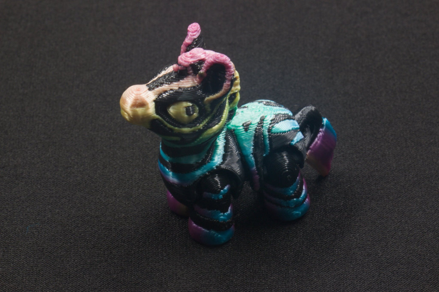 2 - Colored Mini Zebra - Heartland Craft LLC