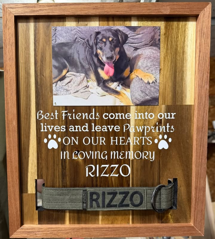 Custom Pet Memorial Keepsakes Made in Effingham - Heartland Craft LLC