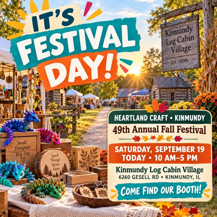 Heartland Craft at the 49th Kinmundy Fall Festival - Heartland Craft LLC