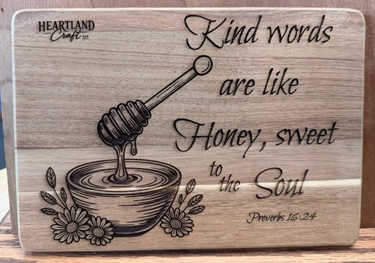 Personalized Engraved Cheese Boards Made in Effingham - Heartland Craft LLC