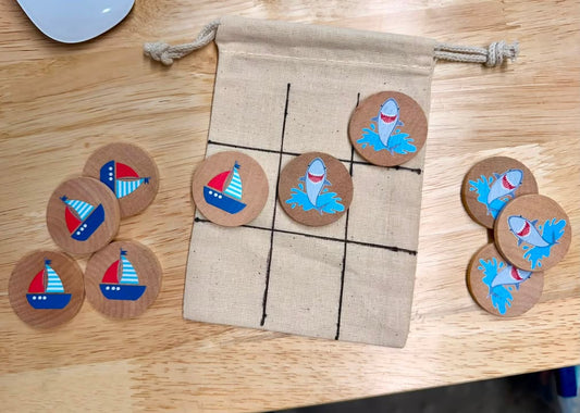 Travel Tic-Tac-Toe Games Made for Screen-Free Fun - Heartland Craft LLC