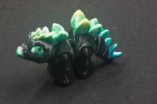 2 - Color Mini Fan Back Dinosaur - Heartland Craft LLC