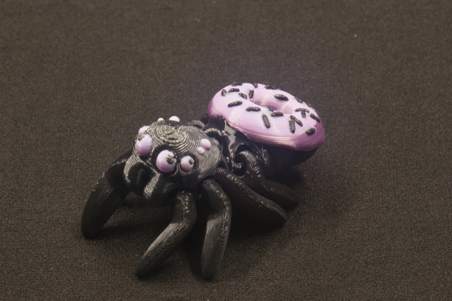 2 - Colored Mini Donut Spider - Heartland Craft LLC