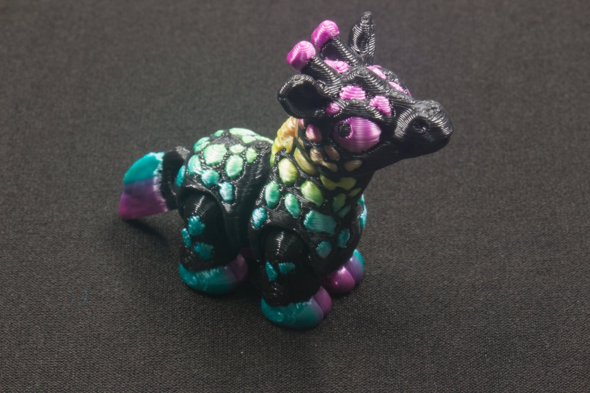 2 - Colored Mini Giraffe - Heartland Craft LLC