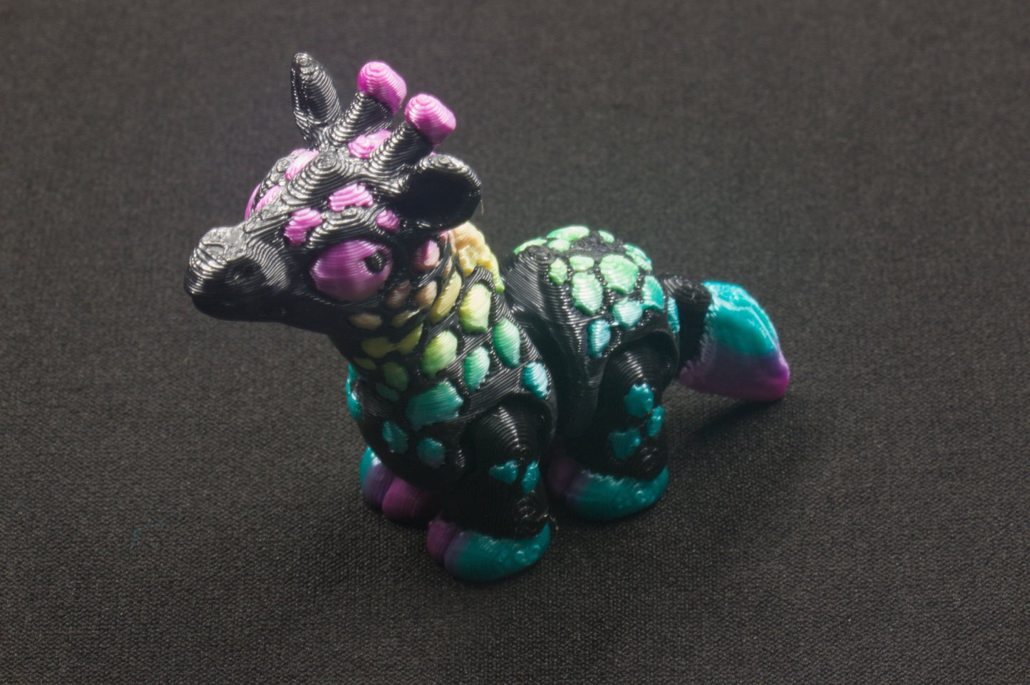 2 - Colored Mini Giraffe - Heartland Craft LLC