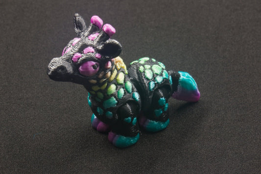 2 - Colored Mini Giraffe - Heartland Craft LLC