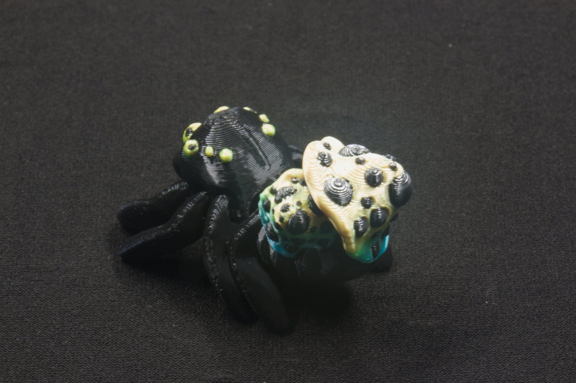2 - Colored Mini Mushroom Spider - Heartland Craft LLC