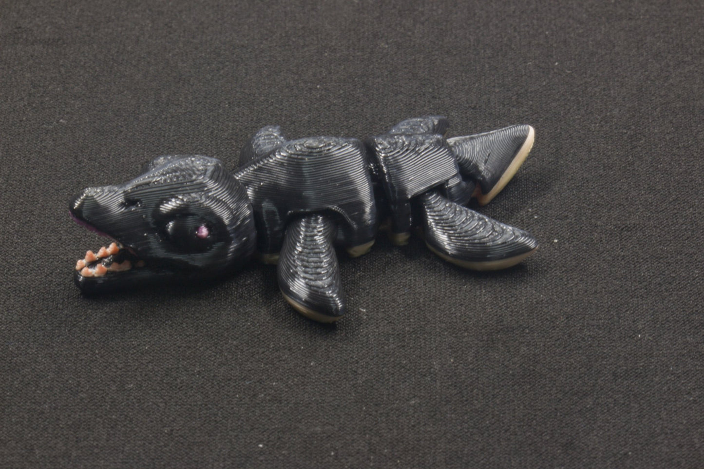 2 - Colored Mini Snappy Water Dinosaur - Heartland Craft LLC