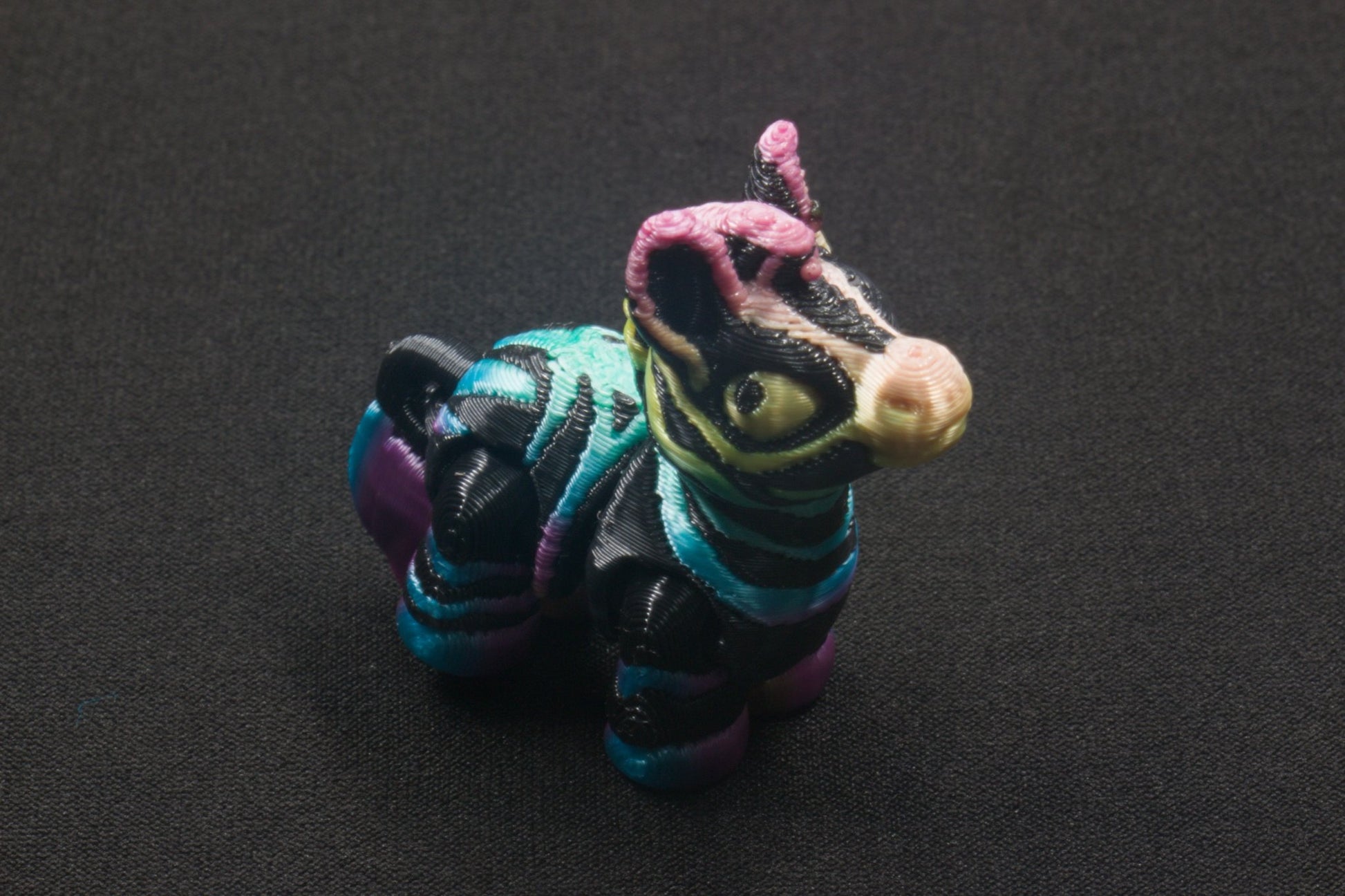 2 - Colored Mini Zebra - Heartland Craft LLC